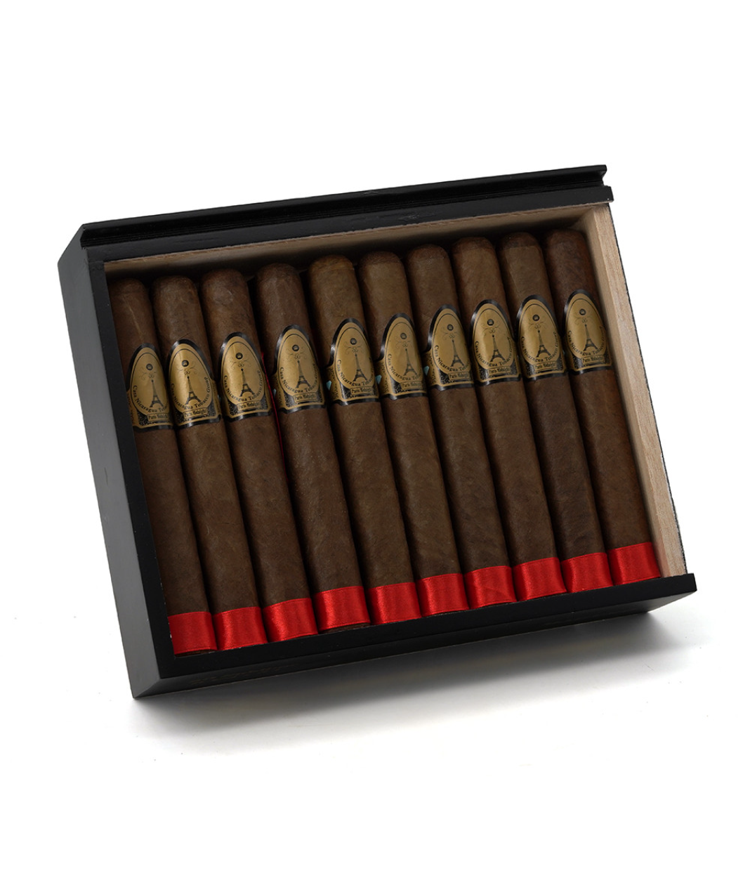 Casa Nicaragua Paris Midnight Sublime Cigar Box of 20 close-up from AuCigars, premium Cuban cigar