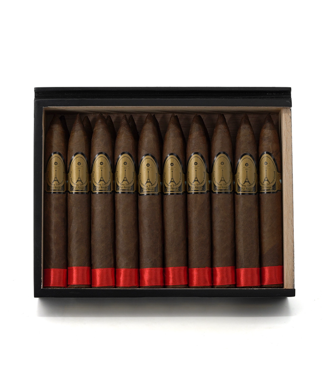 Casa Nicaragua Paris Midnight Torpedo Cigar Box View 2 from AuCigars, premium Cuban cigar