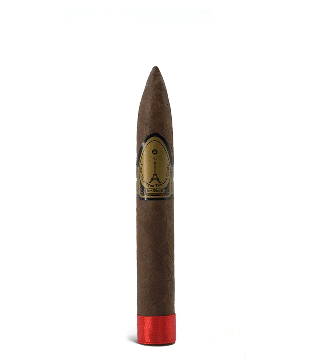 Casa Nicaragua Paris Midnight Torpedo Cigar close-up from AuCigars, premium Cuban cigar