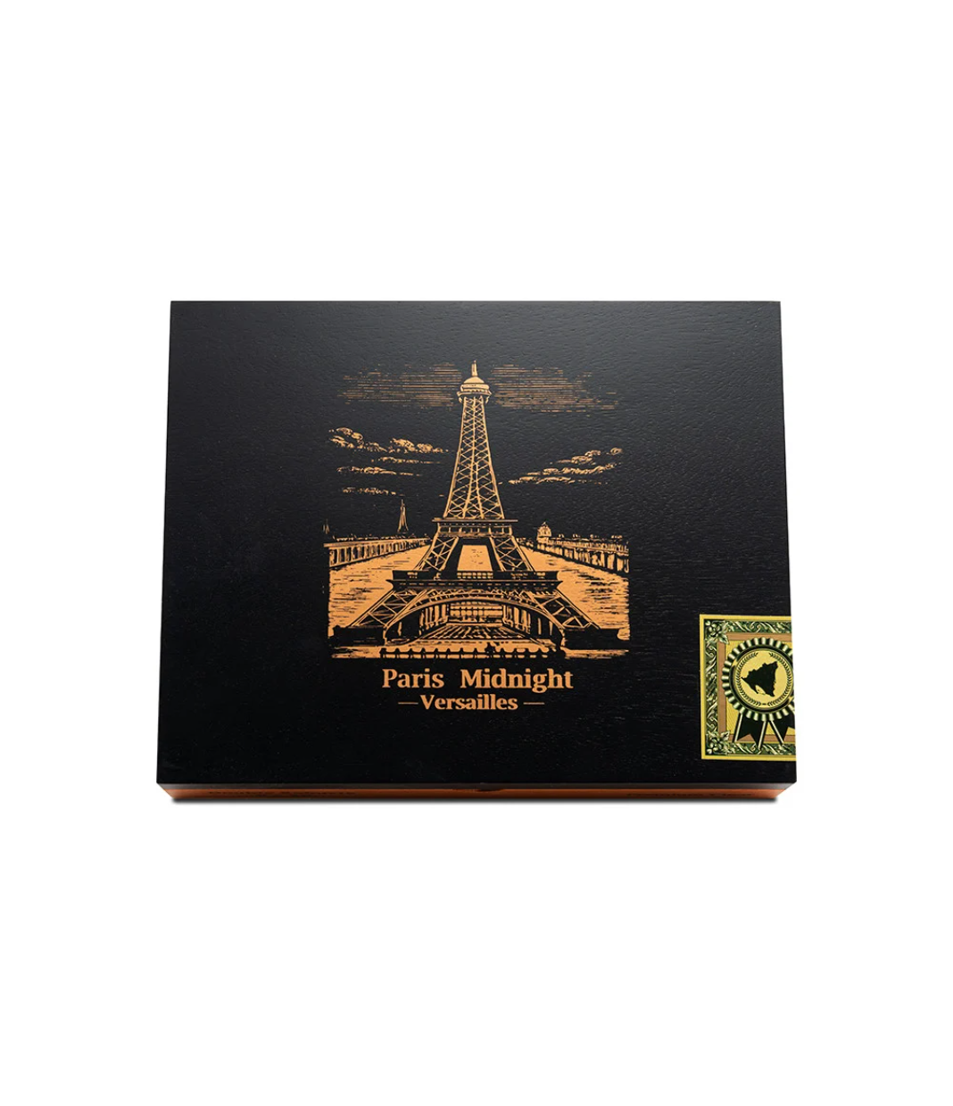 Casa Nicaragua Paris Midnight Versailles Double Robusto Cigar Box View 4 from AuCigars, premium Cuban cigar