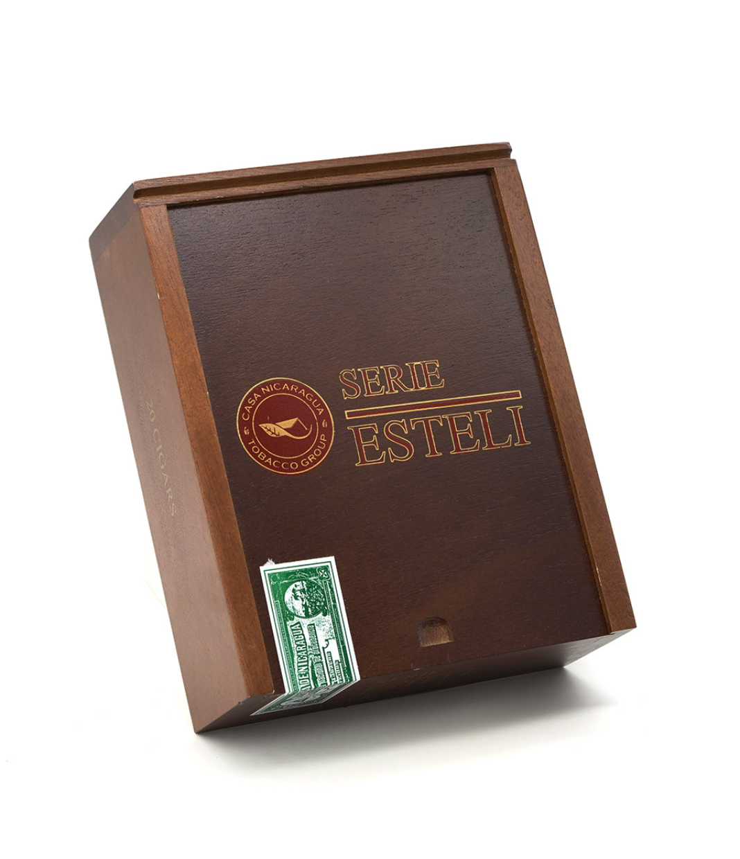 Casa Nicaragua Serie Esteli Churchill Cigar Box View 3 from AuCigars, premium Cuban cigar