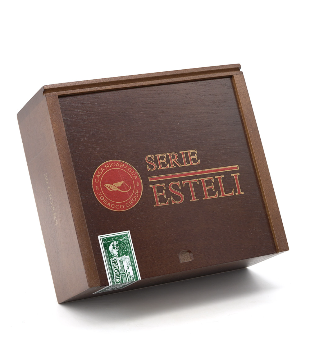 Casa Nicaragua Serie Esteli Gordo Cigar Box View 3 from AuCigars, premium Cuban cigar