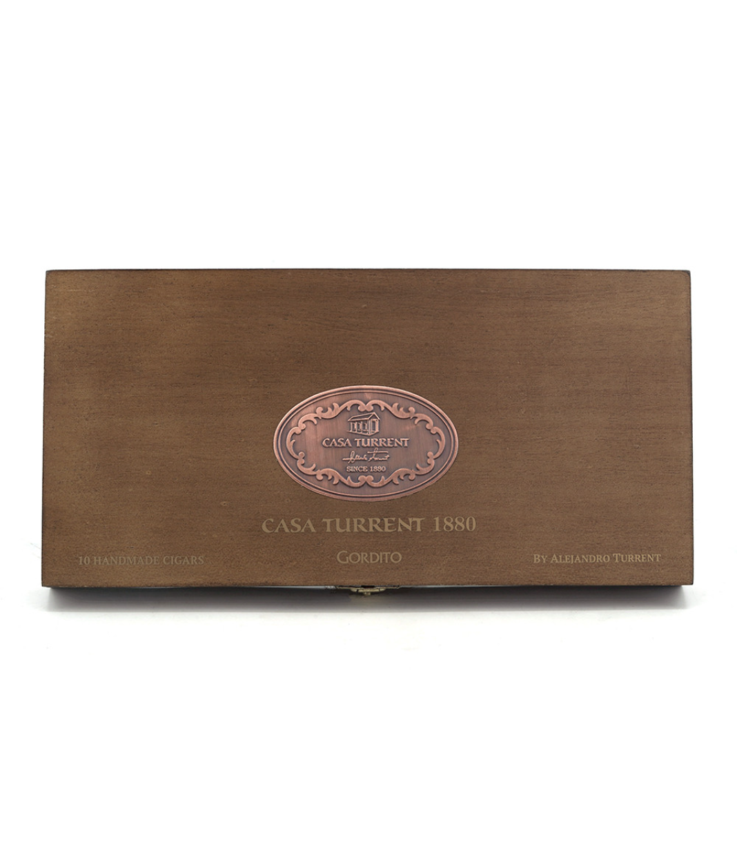 Casa Turrent 1880 Doble Maduro Gordito 460 Cigar Box View 4 from AuCigars, premium Cuban cigar