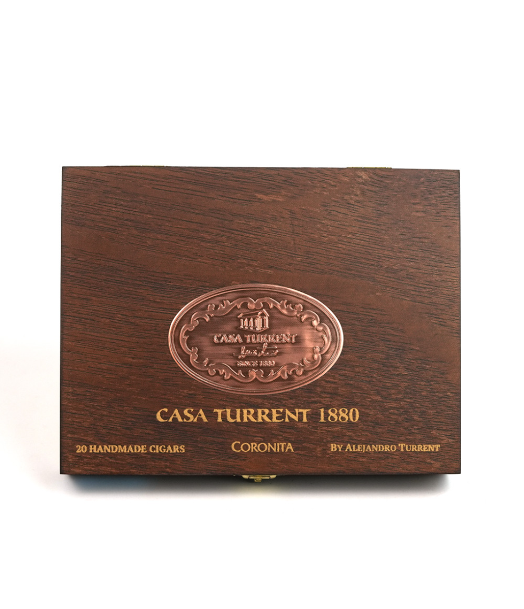 Casa Turrent 1880 Claro Coronita Cigar Box View 4 from AuCigars, premium Cuban cigar