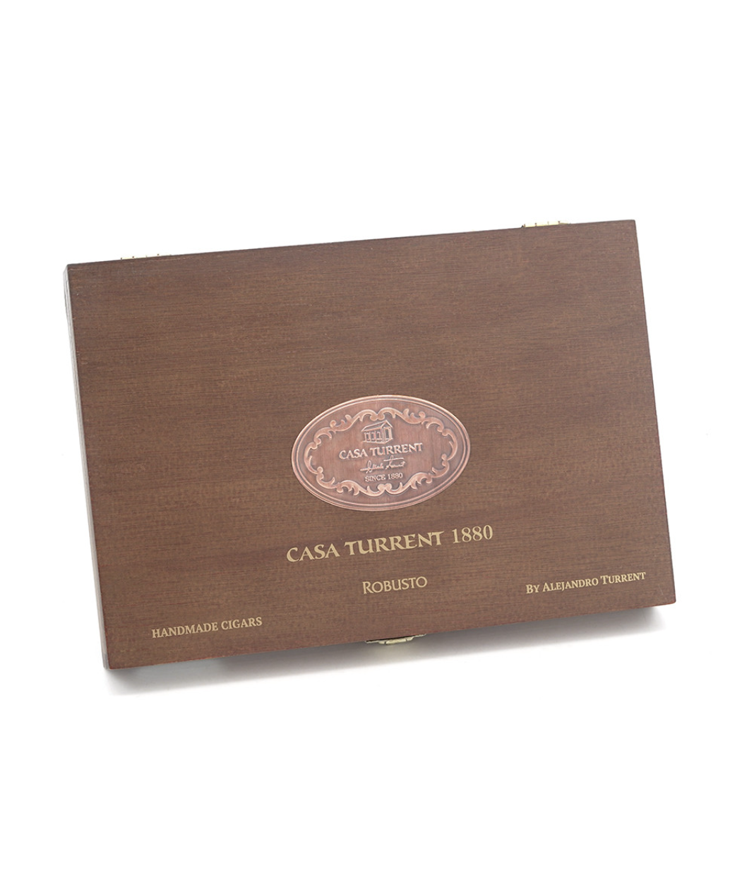 Casa Turrent 1880 Doble Claro Robusto Cigar Box View 3 from AuCigars, premium Cuban cigar