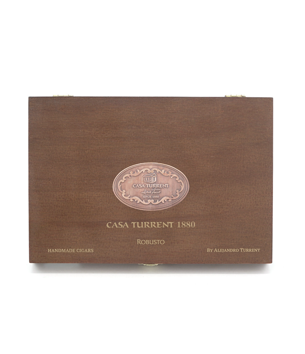 Casa Turrent 1880 Doble Claro Robusto Cigar Box View 4 from AuCigars, premium Cuban cigar