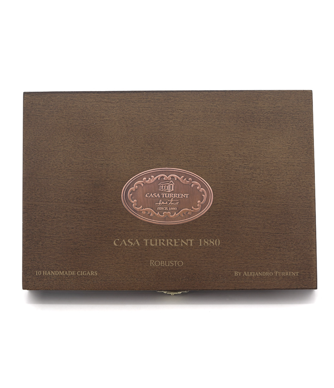 Casa Turrent 1880 Doble Maduro Robusto Cigar Box View 4 from AuCigars, premium Cuban cigar