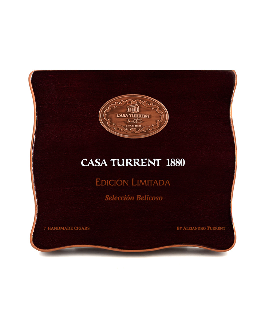 Casa Turrent 1880 Limited Edition Belicoso Selection Cigar Box View 4 from AuCigars, premium Cuban cigar