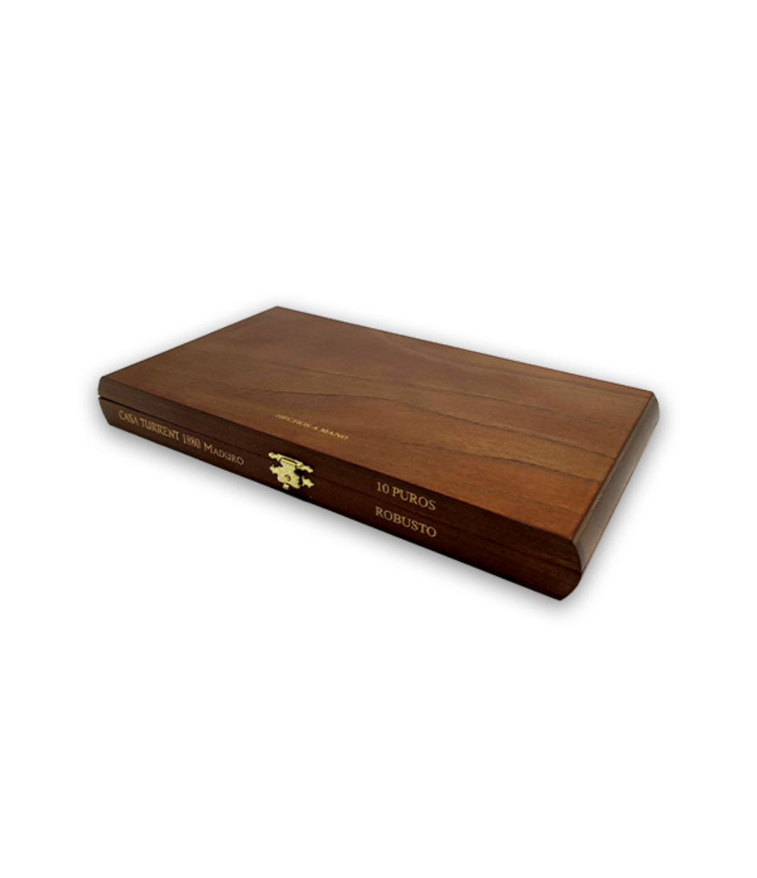 Casa Turrent 1880 Maduro Robusto Cigar Box View 2 from AuCigars, premium Cuban cigar
