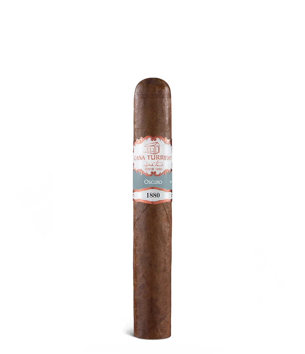 Casa Turrent 1880 Oscuro Robusto Cigar close-up from AuCigars, premium Cuban cigar