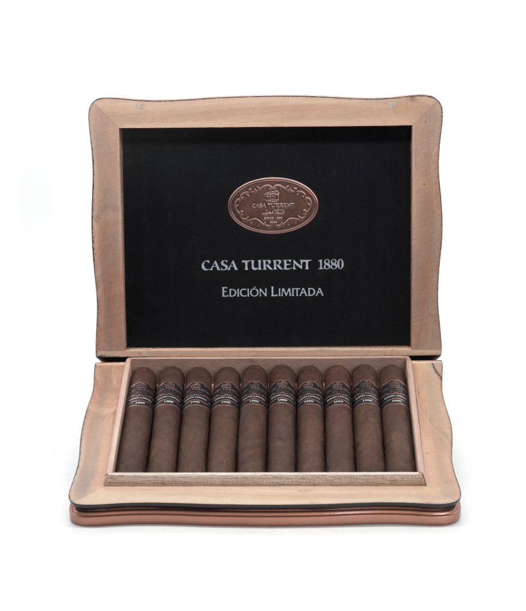 Casa Turrent 1880 Sui Generis Edicion Limitada Cigar Box View 2 from AuCigars, premium Cuban cigar