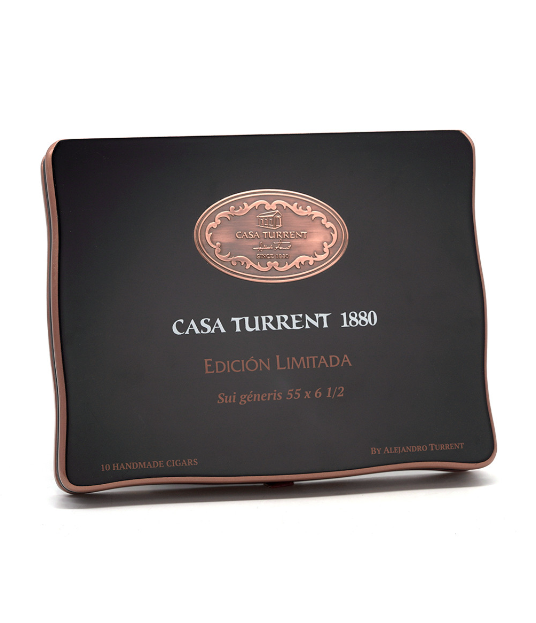 Casa Turrent 1880 Sui Generis Edicion Limitada Cigar Box View 3 from AuCigars, premium Cuban cigar