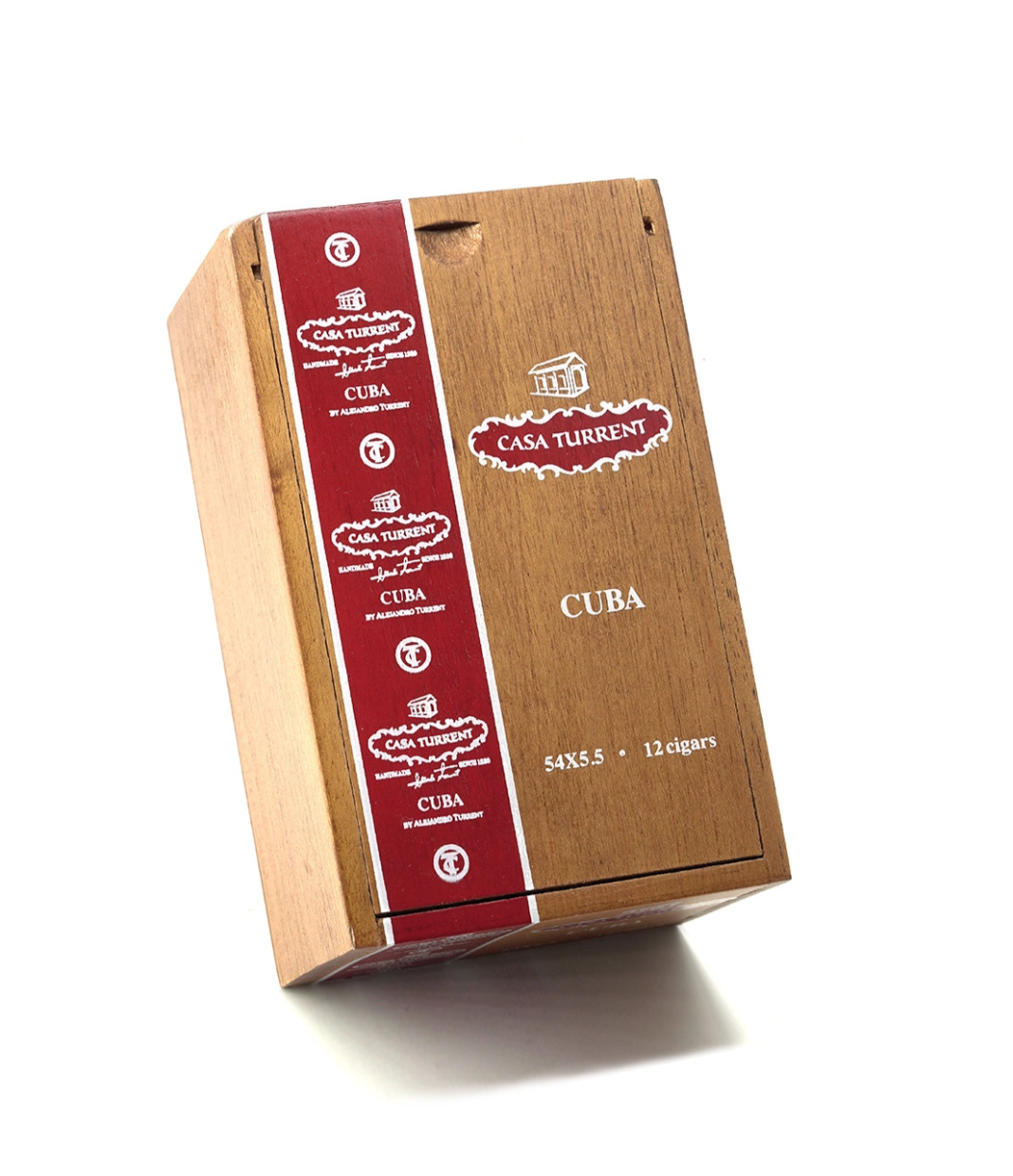 Casa Turrent Origins Cuba Cigar Box View 3 from AuCigars, premium Cuban cigar