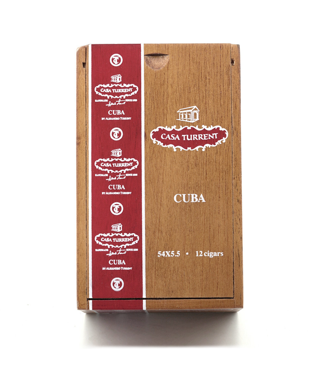 Casa Turrent Origins Cuba Cigar Box View 4 from AuCigars, premium Cuban cigar