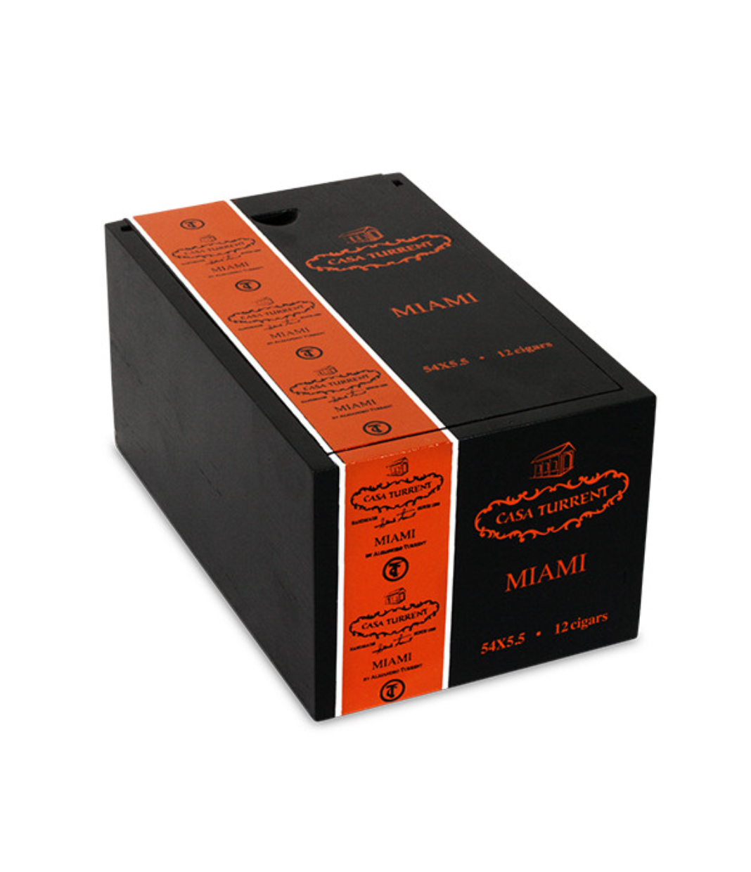 Casa Turrent Origins Miami Cigar Box View 2 from AuCigars, premium Cuban cigar