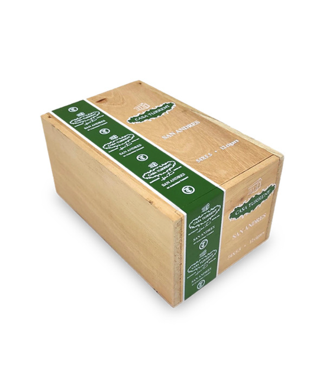 Casa Turrent Origins San Andres Cigar Box View 2 from AuCigars, premium Cuban cigar