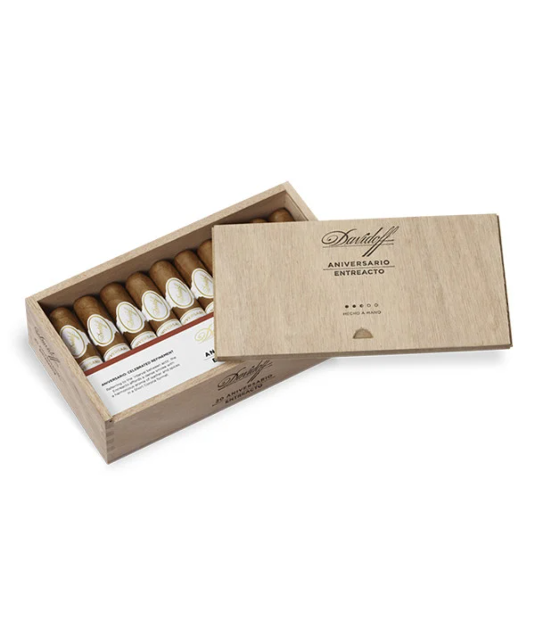 Davidoff Aniversario Entreacto Cigar Box View 2 from AuCigars, premium Cuban cigar