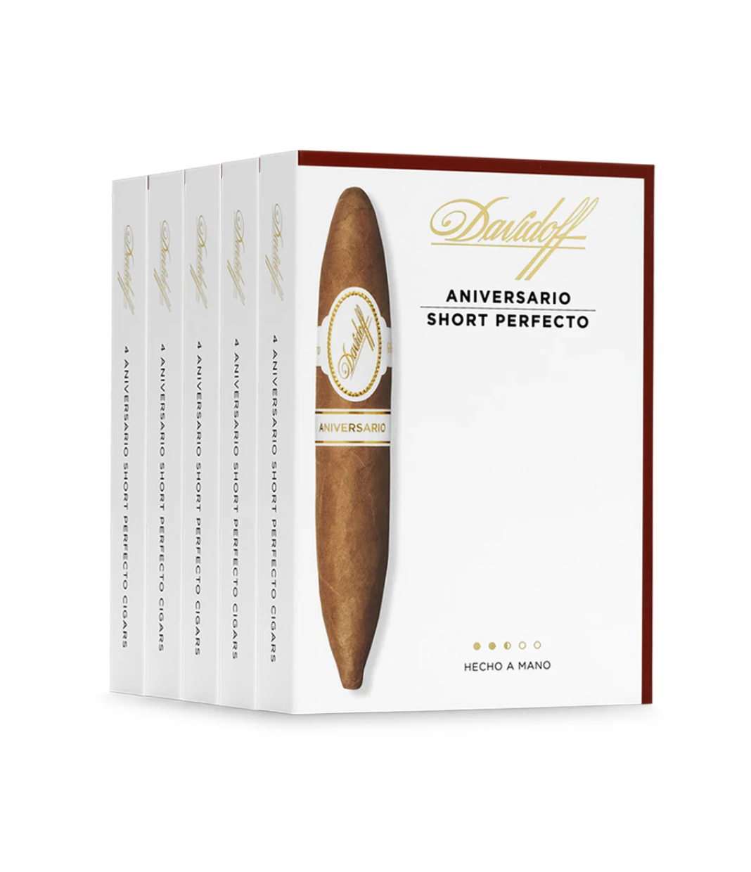 Davidoff Aniversario Short Perfecto Cigar Box View 2 from AuCigars, premium Cuban cigar