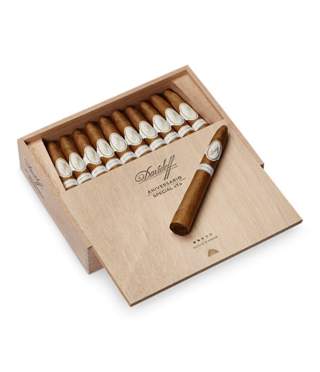 Davidoff Aniversario Special T Cigar Box of 20 close-up from AuCigars, premium Cuban cigar