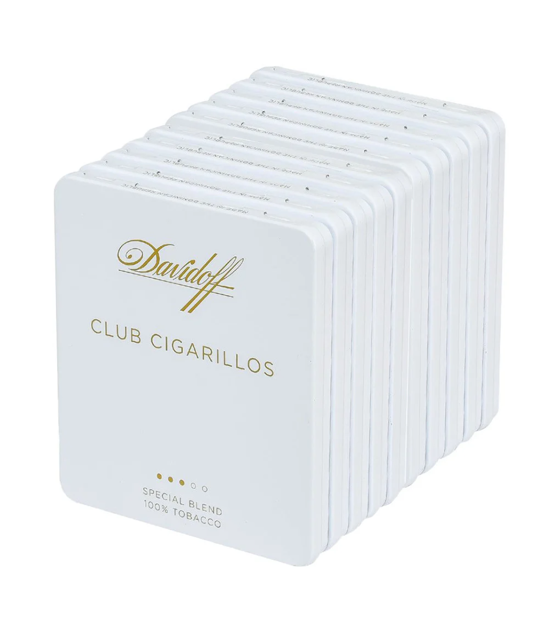 Davidoff Club Cigarillos Cigar Box View 2 from AuCigars, premium Cuban cigar