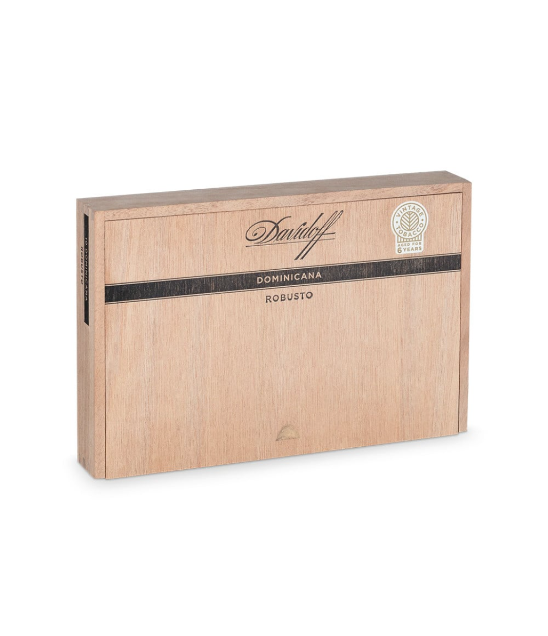 Davidoff Dominicana Robusto Cigar Box View 2 from AuCigars, premium Cuban cigar