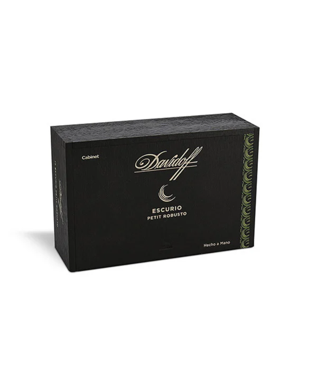 Davidoff Escurio Petit Robusto Cigar Box of 14 close-up from AuCigars, premium Cuban cigar