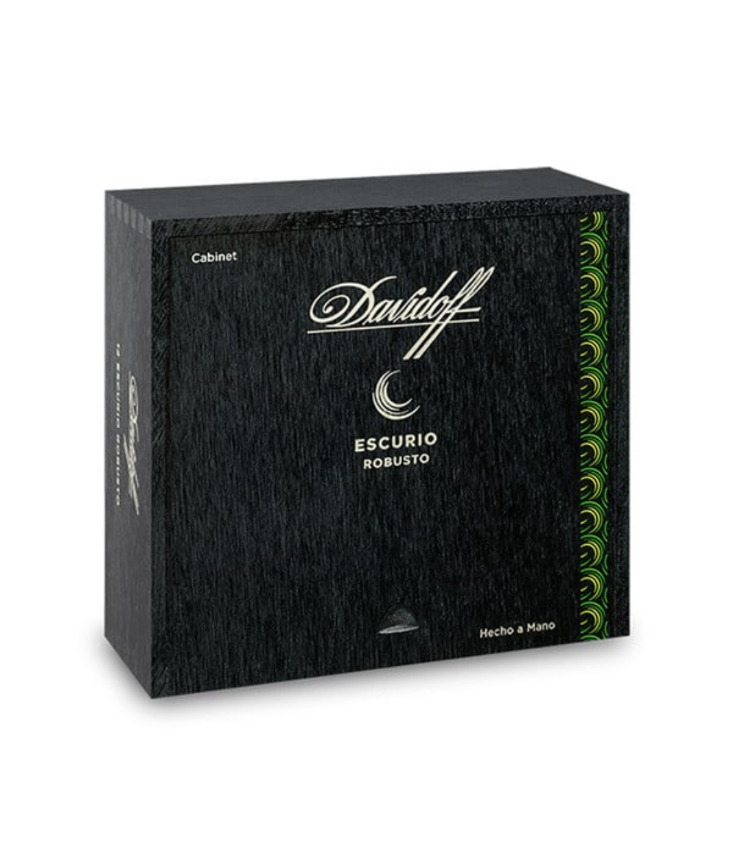 Davidoff Escurio Robusto Cigar Box of 12 close-up from AuCigars, premium Cuban cigar