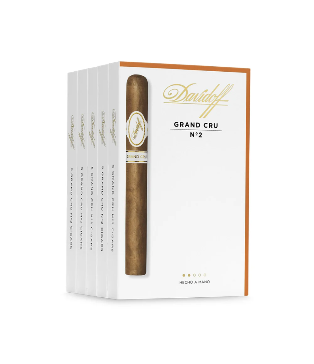 Davidoff Grand Cru No.2 Cigar Box View 2 from AuCigars, premium Cuban cigar