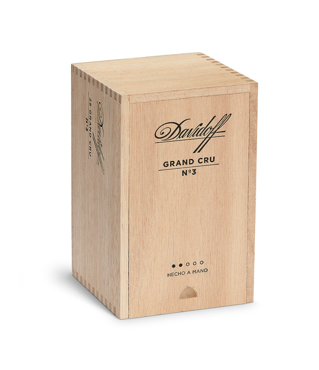 Davidoff Grand Cru No.3 Cigar Box View 2 from AuCigars, premium Cuban cigar