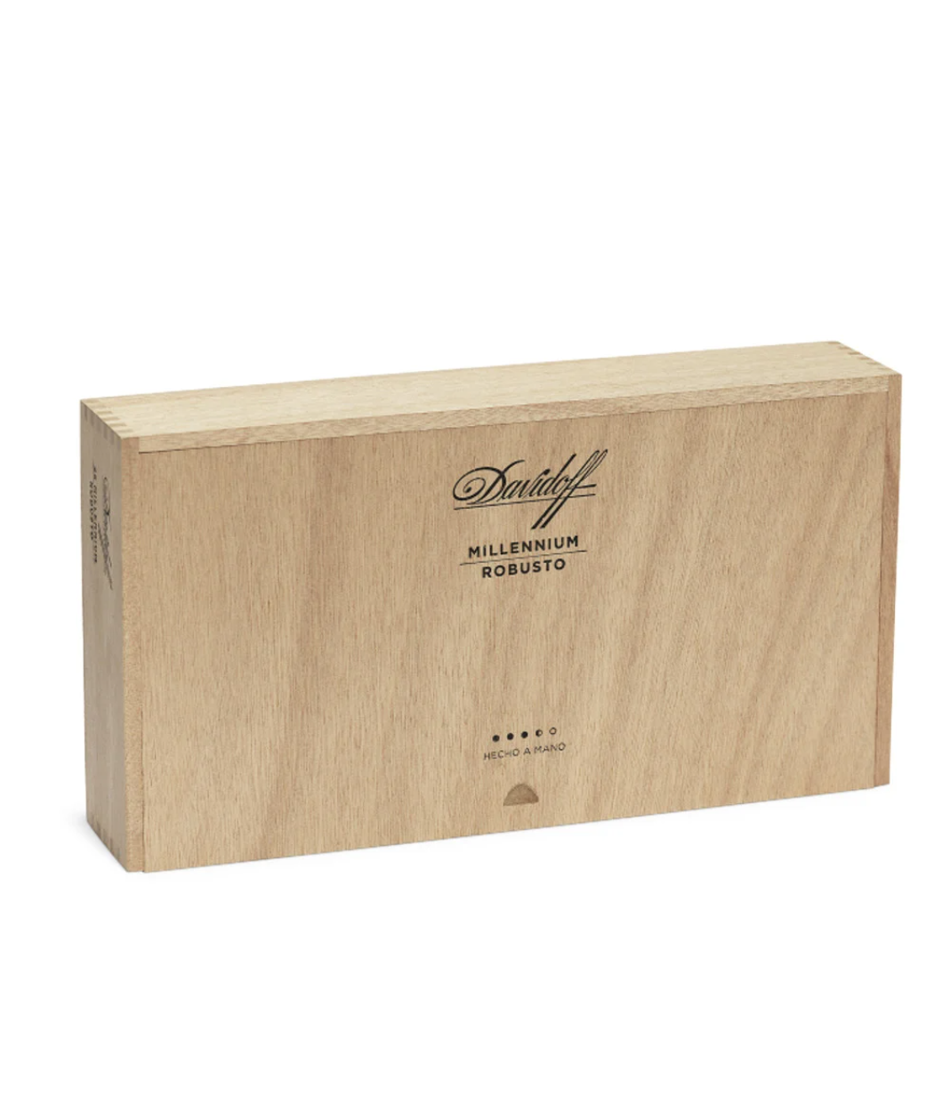 Davidoff Millennium Robusto Cigar Box View 2 from AuCigars, premium Cuban cigar