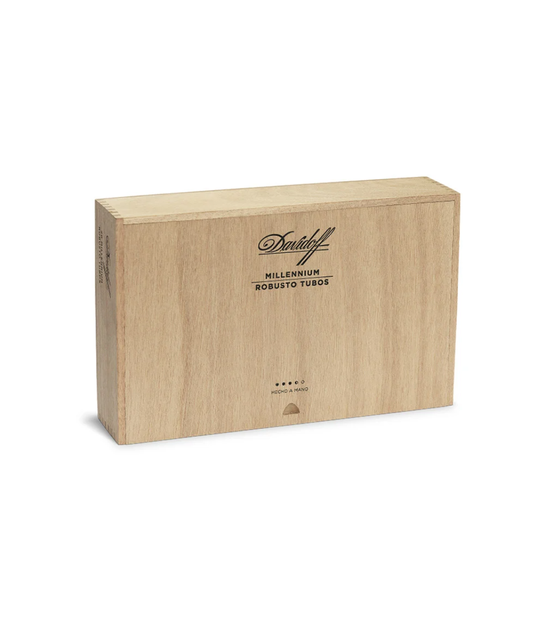 Davidoff Millennium Robusto Tubos Cigar Box View 2 from AuCigars, premium Cuban cigar