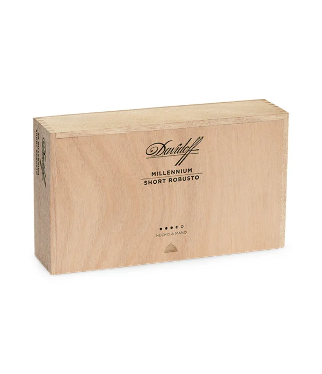 Davidoff Millennium Short Robusto Cigar Box View 2 from AuCigars, premium Cuban cigar