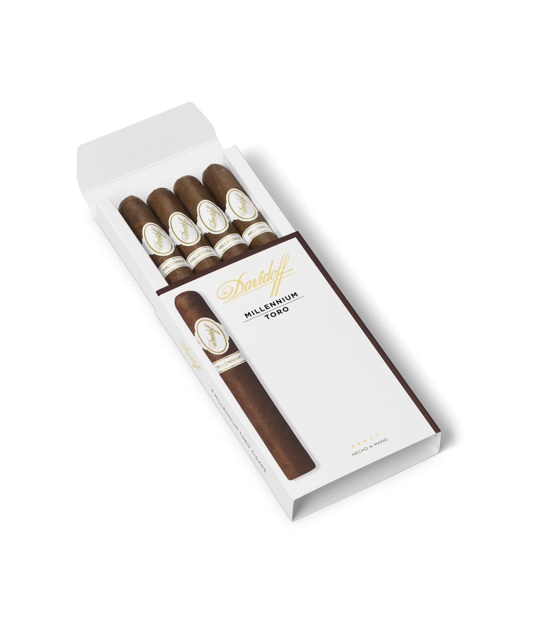 Davidoff Millennium Toro (4'S) Cigar Box View 2 from AuCigars, premium Cuban cigar