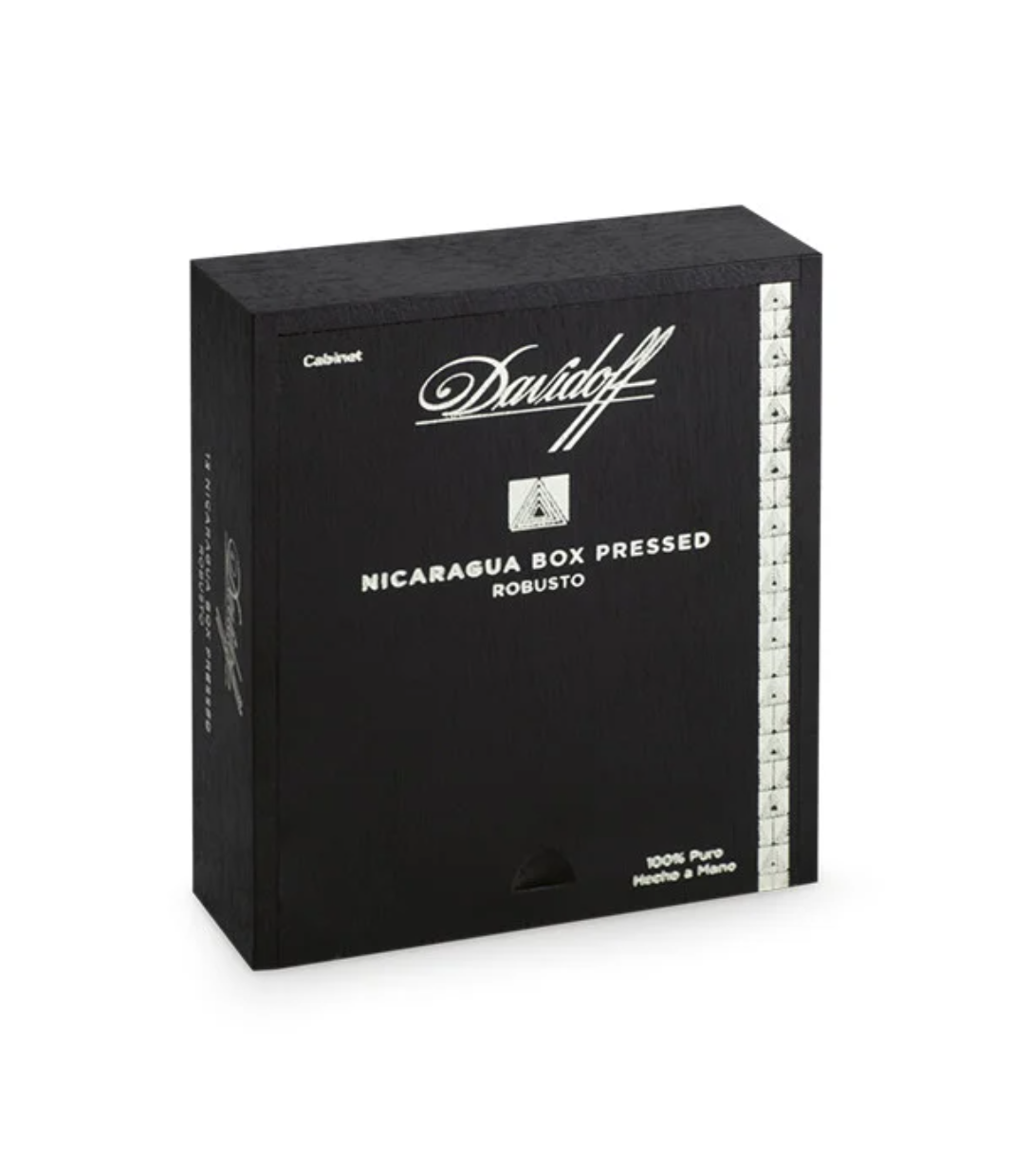 Davidoff Nicaragua Box Pressed Robusto Cigar Box View 2 from AuCigars, premium Cuban cigar