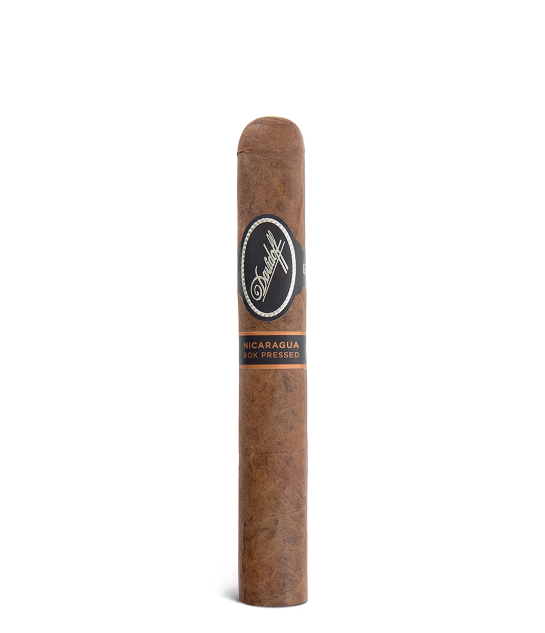 Davidoff Nicaragua Box Pressed Toro Cigar close-up from AuCigars, premium Cuban cigar