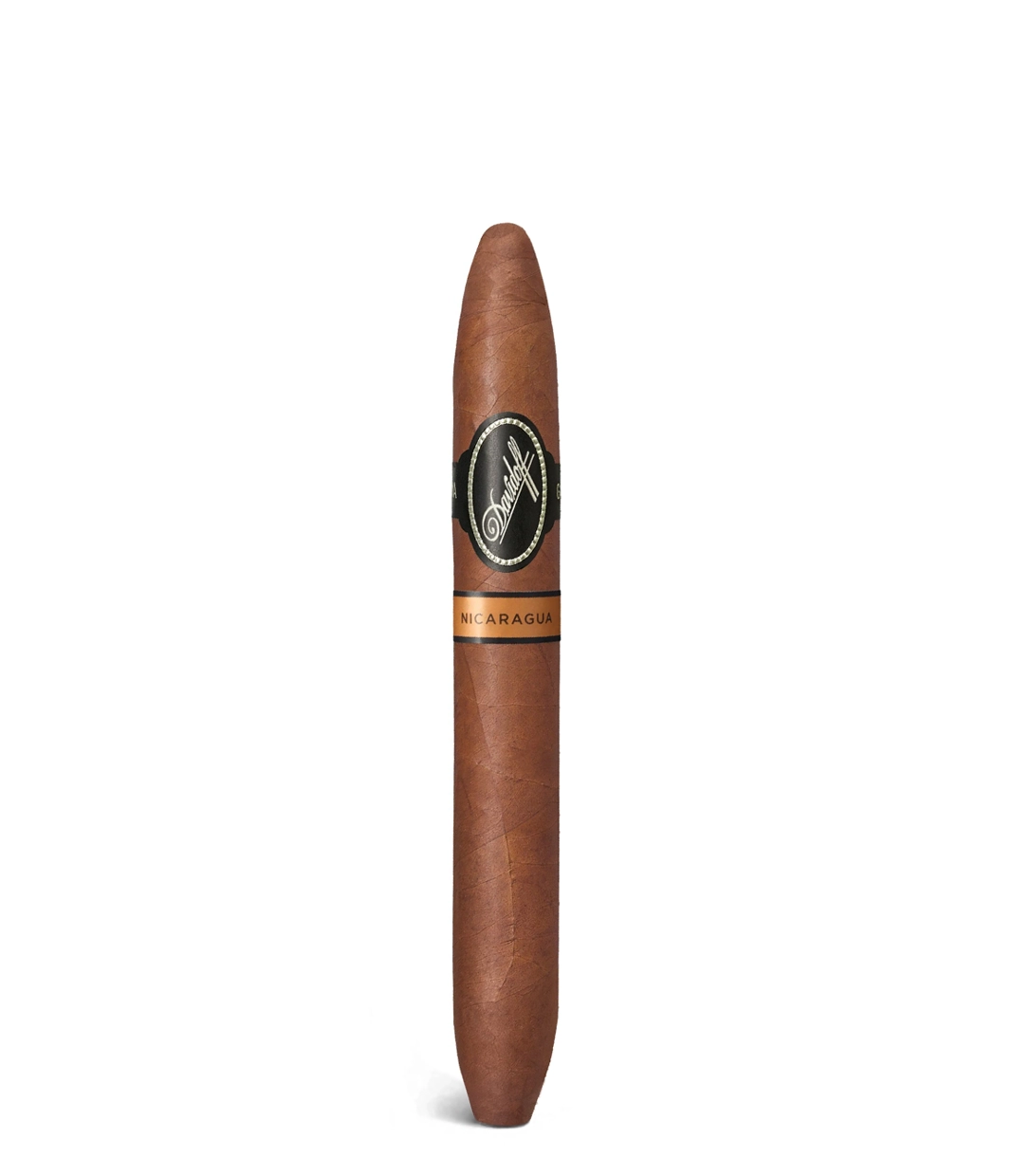 Davidoff Nicaragua Diadema Cigar close-up from AuCigars, premium Cuban cigar