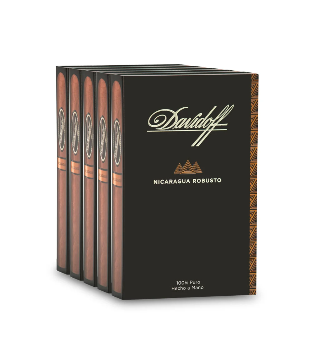 Davidoff Nicaragua Robusto Cigar Box View 2 from AuCigars, premium Cuban cigar