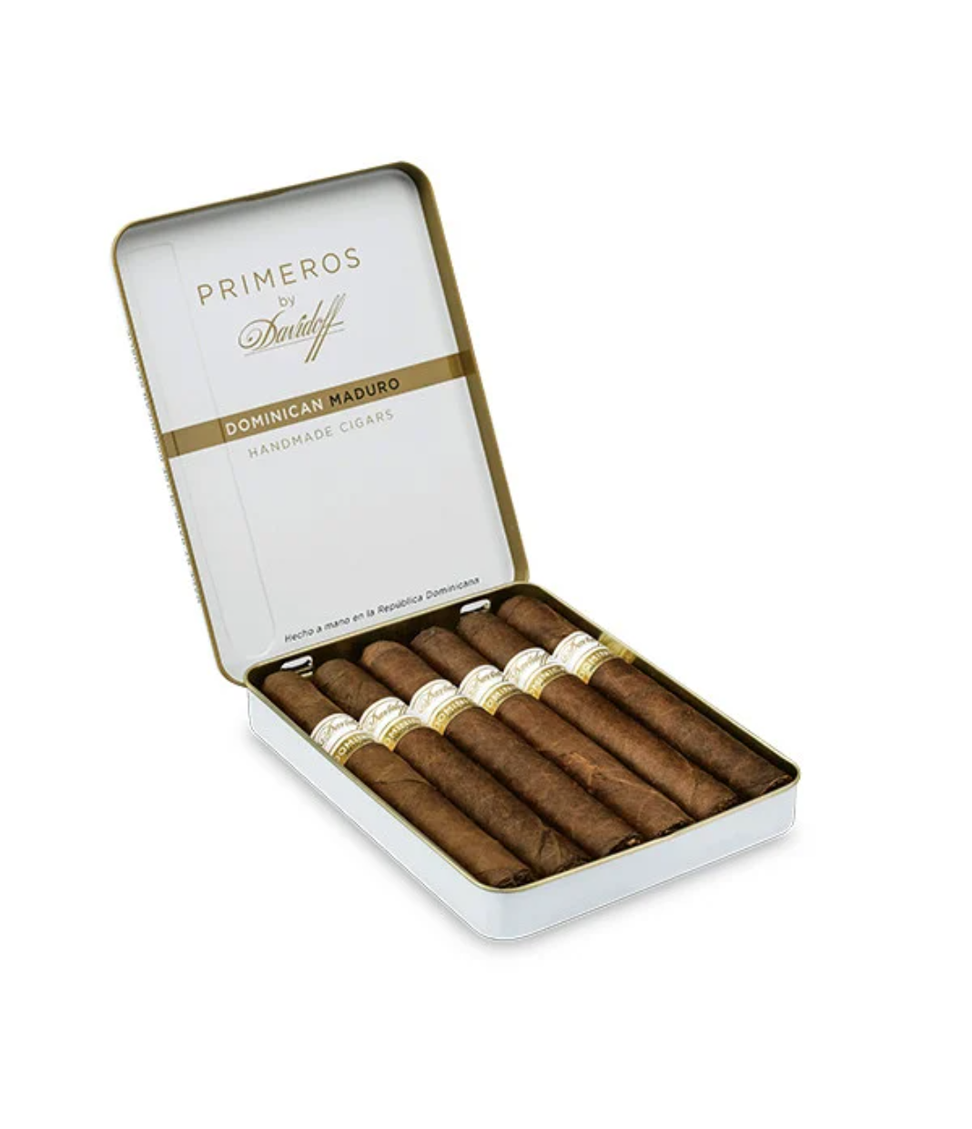 Davidoff Primeros Dominican Maduro Cigar Box View 2 from AuCigars, premium Cuban cigar