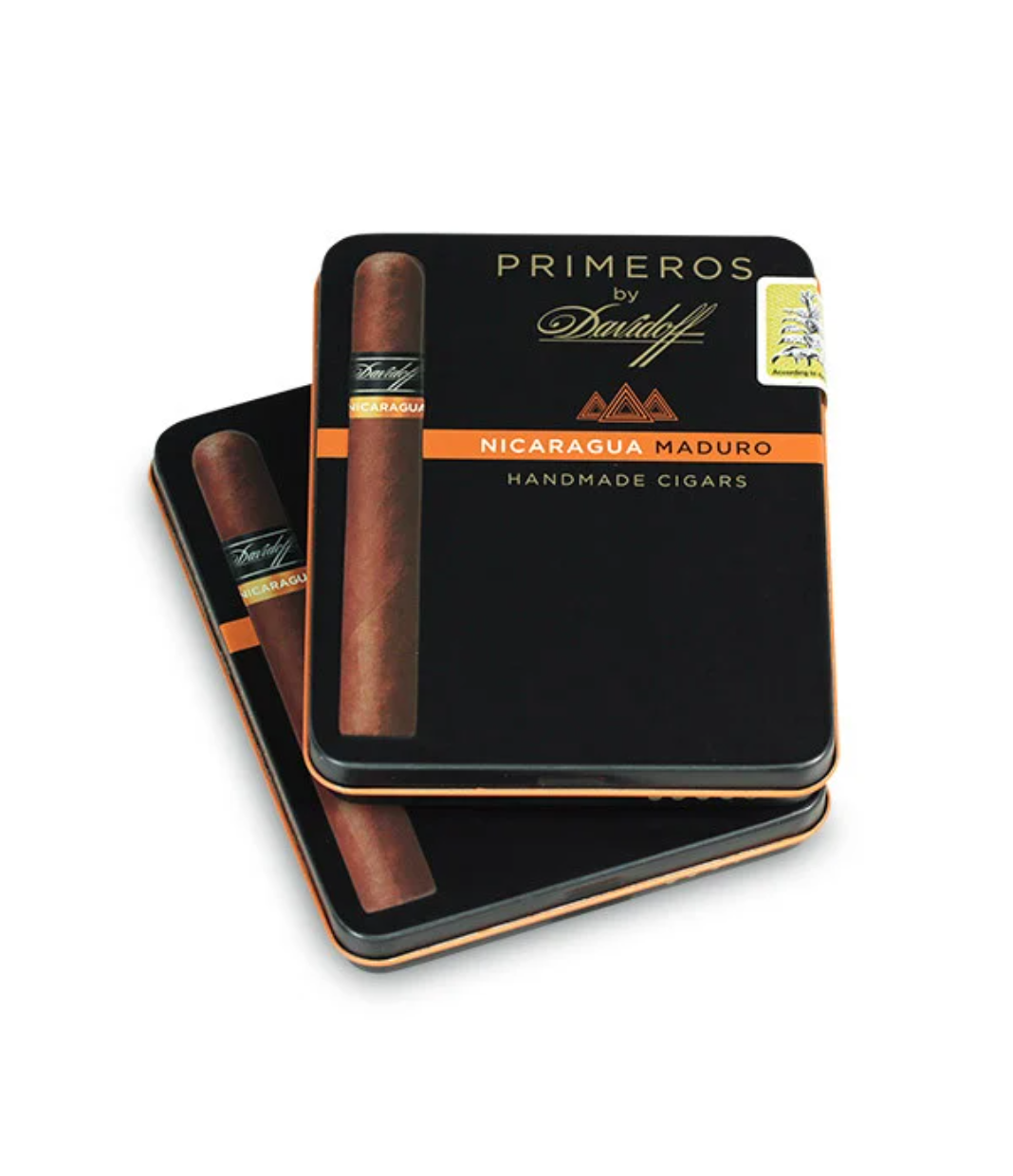 Davidoff Primeros Nicaragua Maduro Cigar Box View 3 from AuCigars, premium Cuban cigar