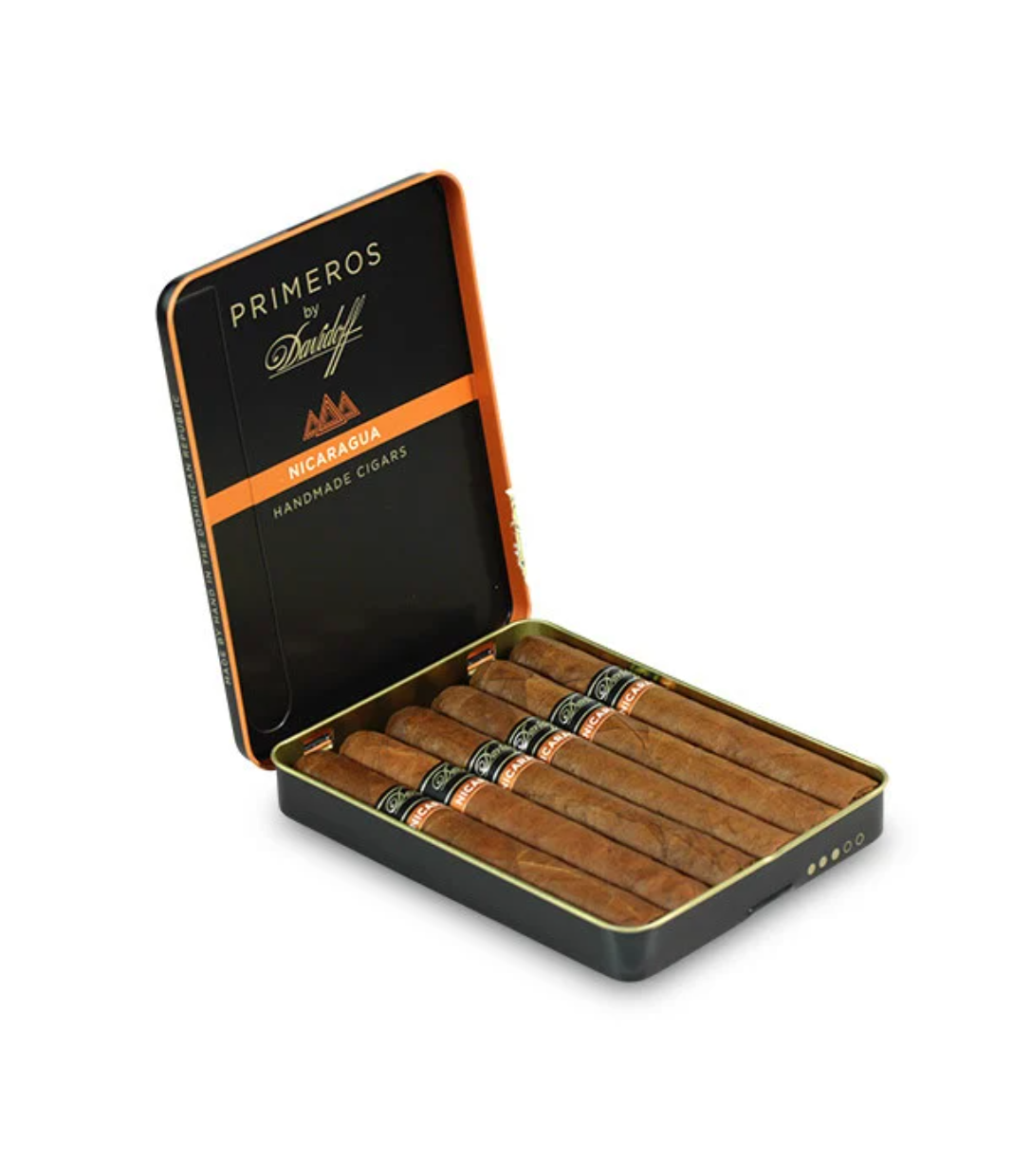 Davidoff Primeros Nicaragua Cigar Box View 2 from AuCigars, premium Cuban cigar