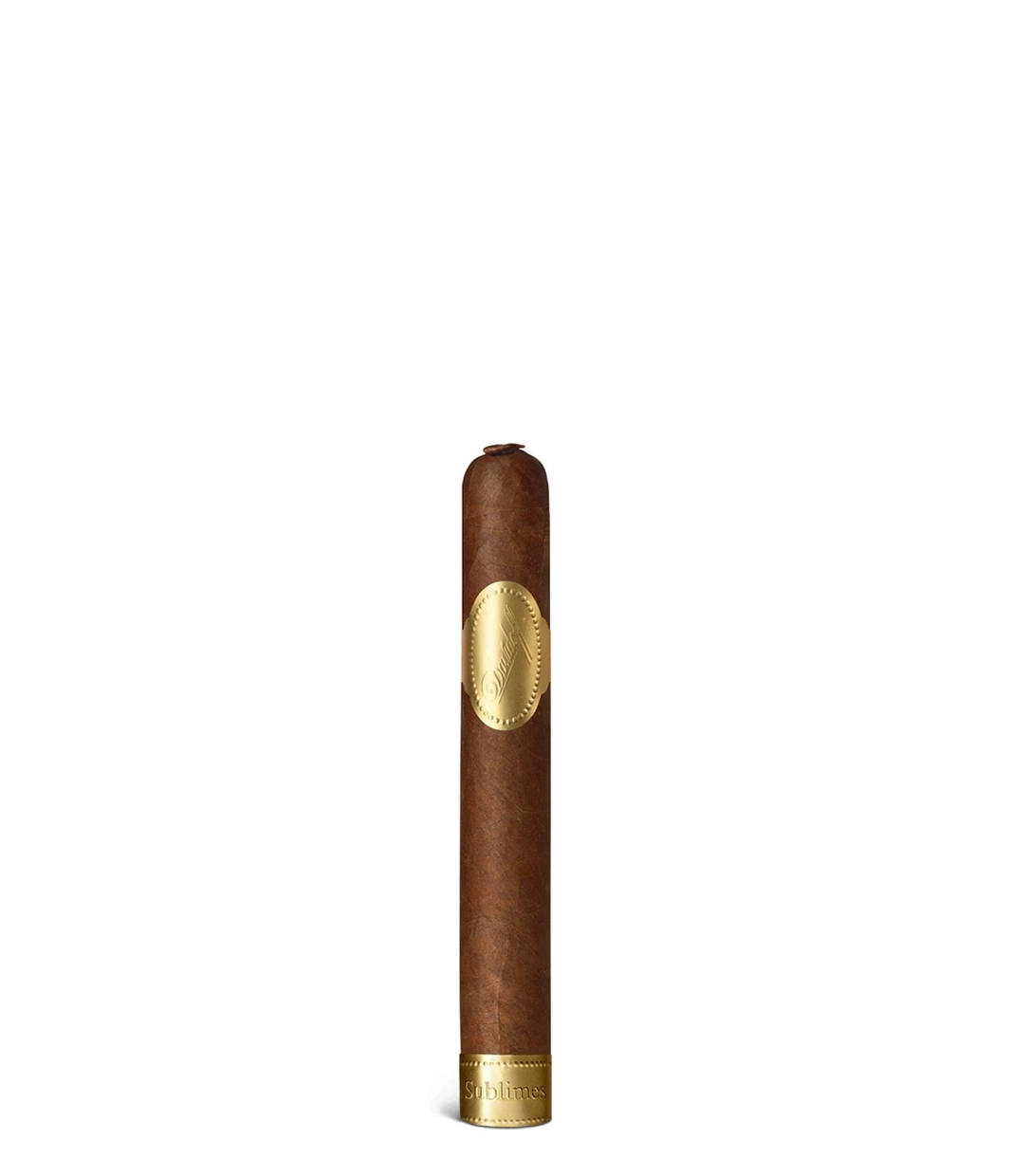 Davidoff Puro D'Oro Sublimes Cigar close-up from AuCigars, premium Cuban cigar