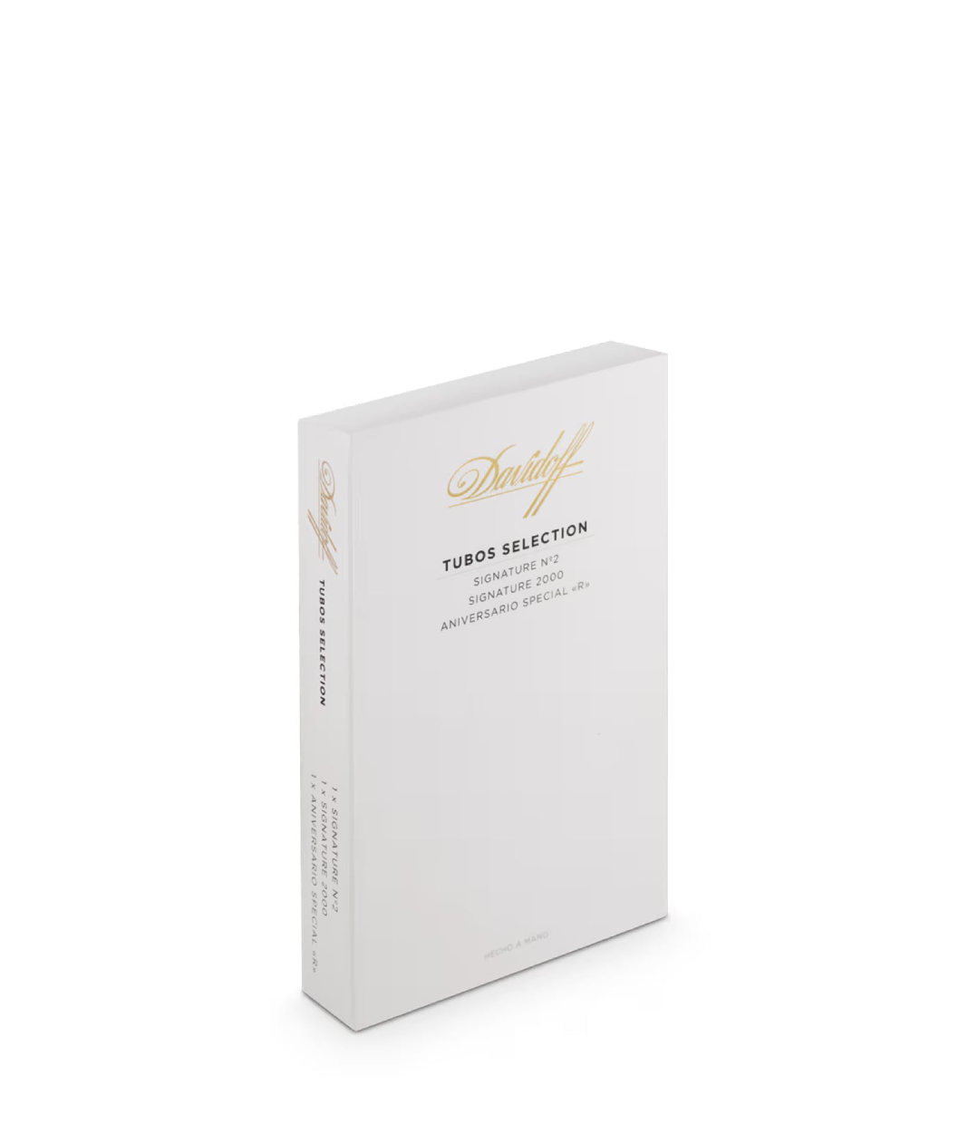 Davidoff Selection White Tubos Box of 3 from AuCigars, premium Cuban cigar.