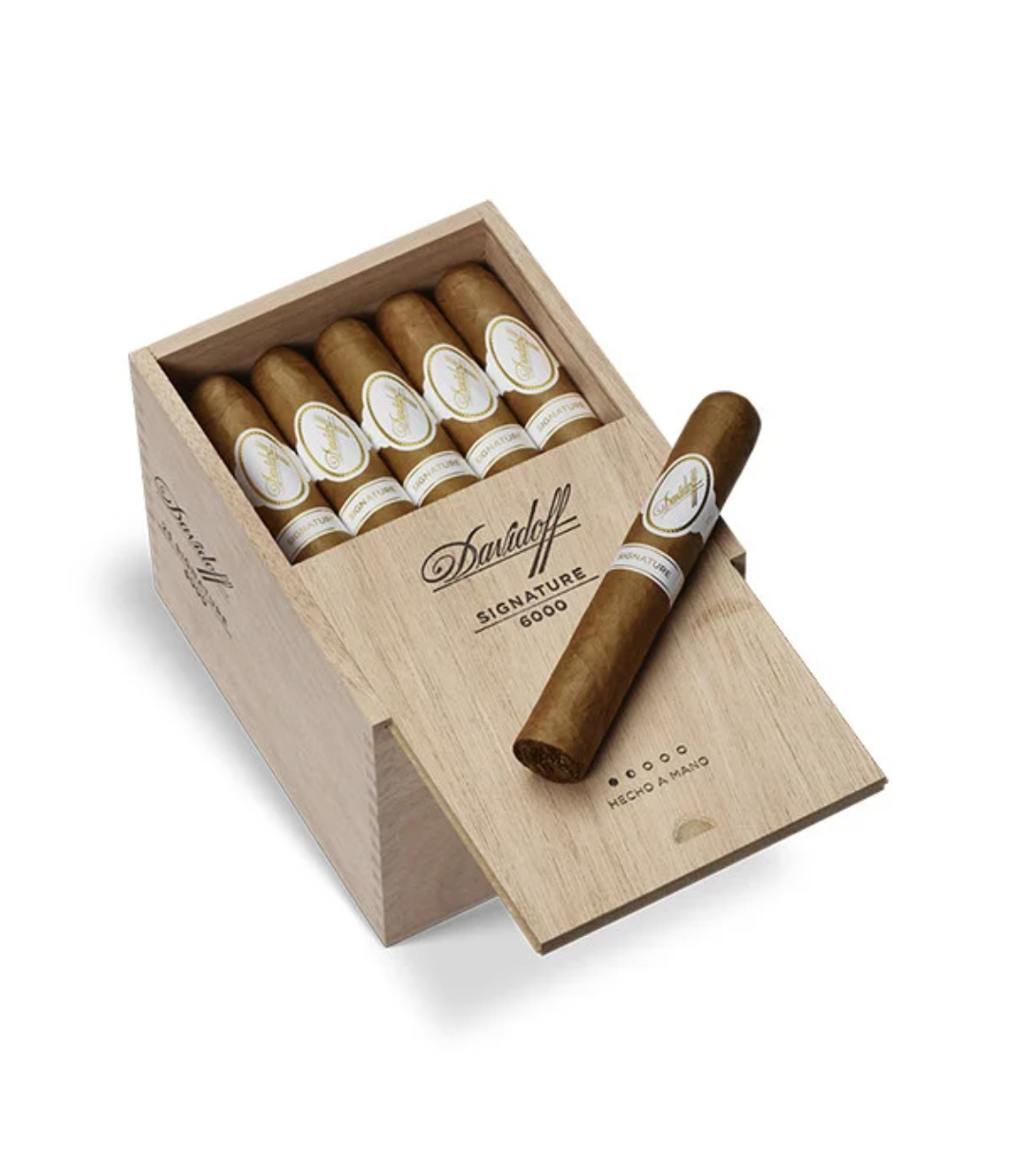 Davidoff Signature 6000 Cigar Box of 25 close-up from AuCigars, premium Cuban cigar