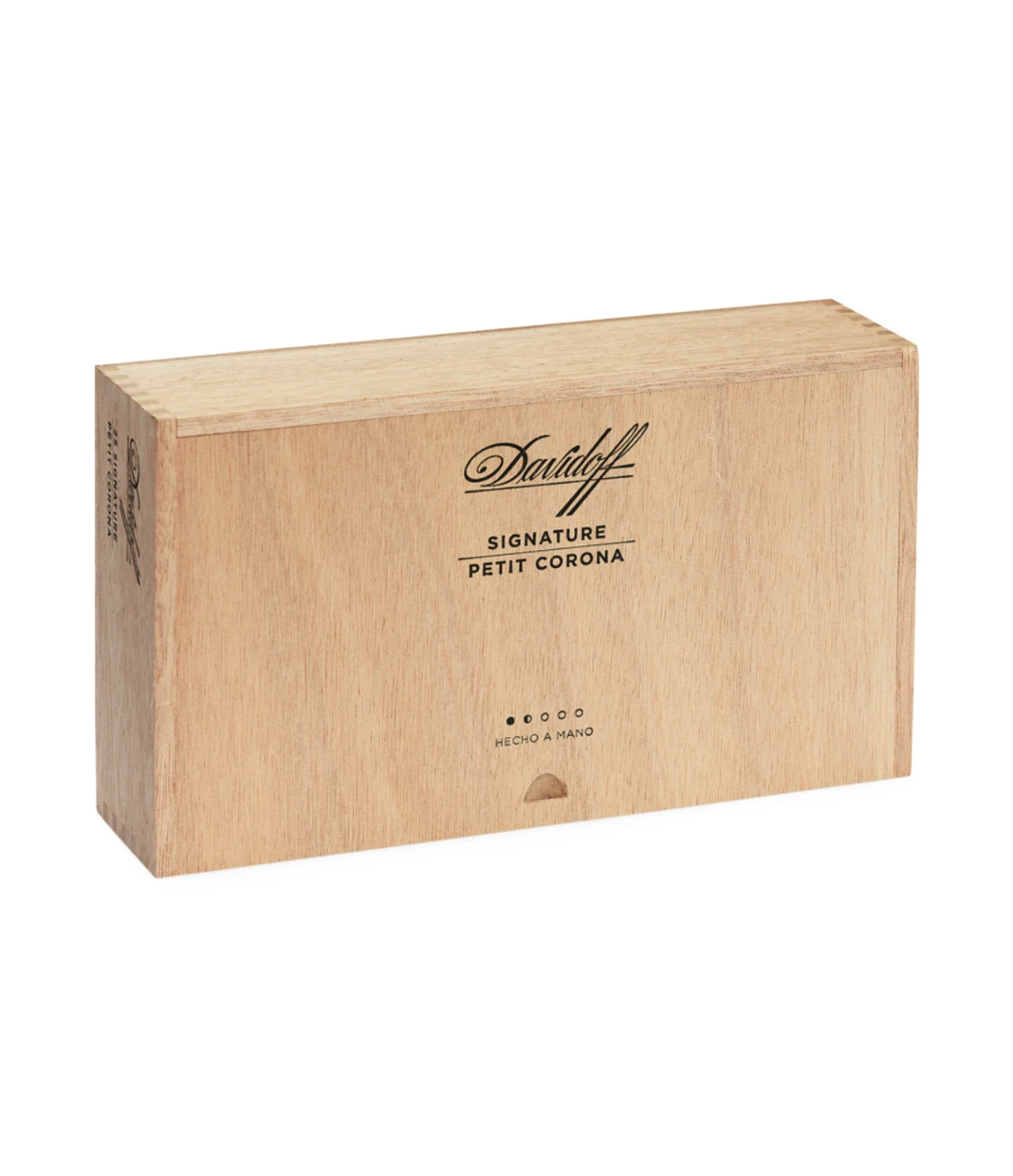 Davidoff Signature Petit Corona Cigar Box View 2 from AuCigars, premium Cuban cigar
