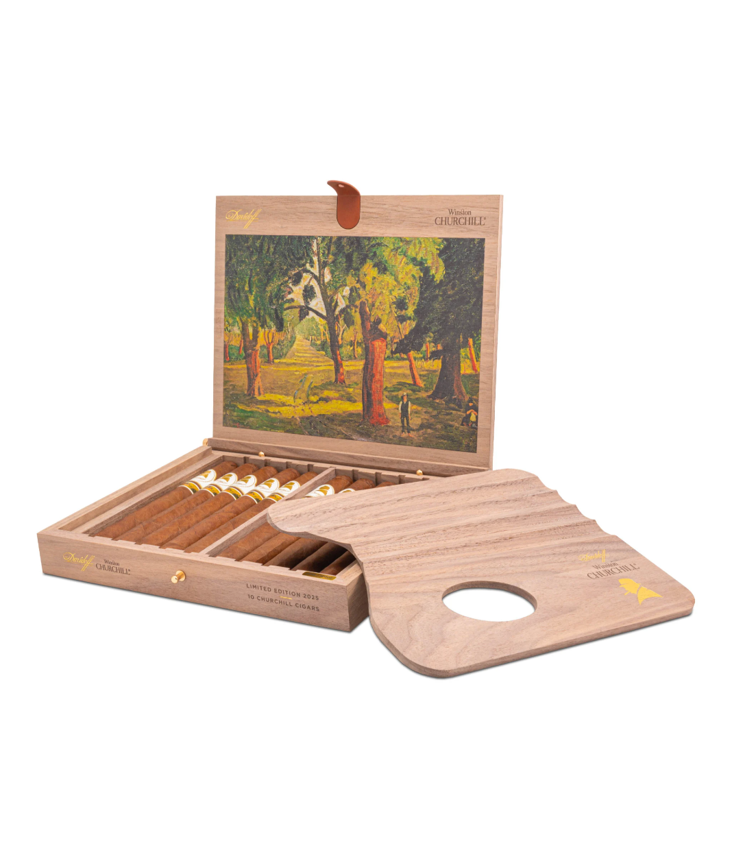 Davidoff Winston Churchill 2025Le Cigar Box View 5 from AuCigars, premium Cuban cigar