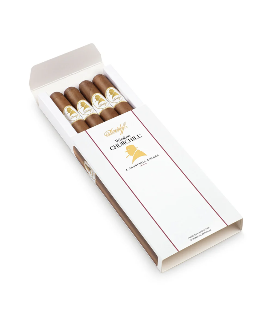 Davidoff Winston Churchill Churchill Cigar Box View 3 from AuCigars, premium Cuban cigar