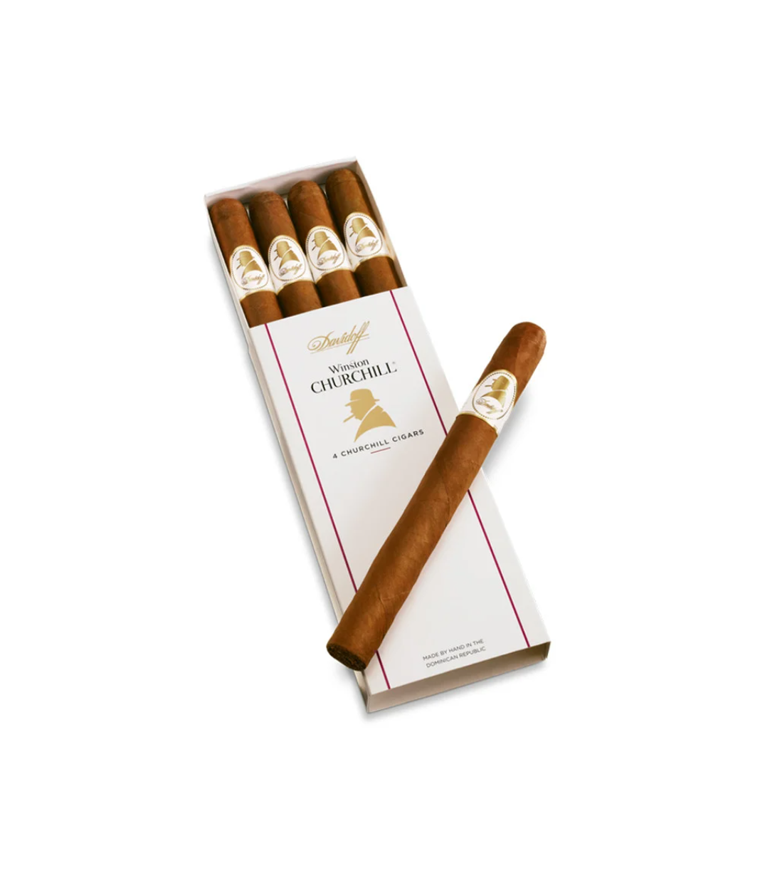 Davidoff Winston Churchill Churchill Cigar Box View 4 from AuCigars, premium Cuban cigar