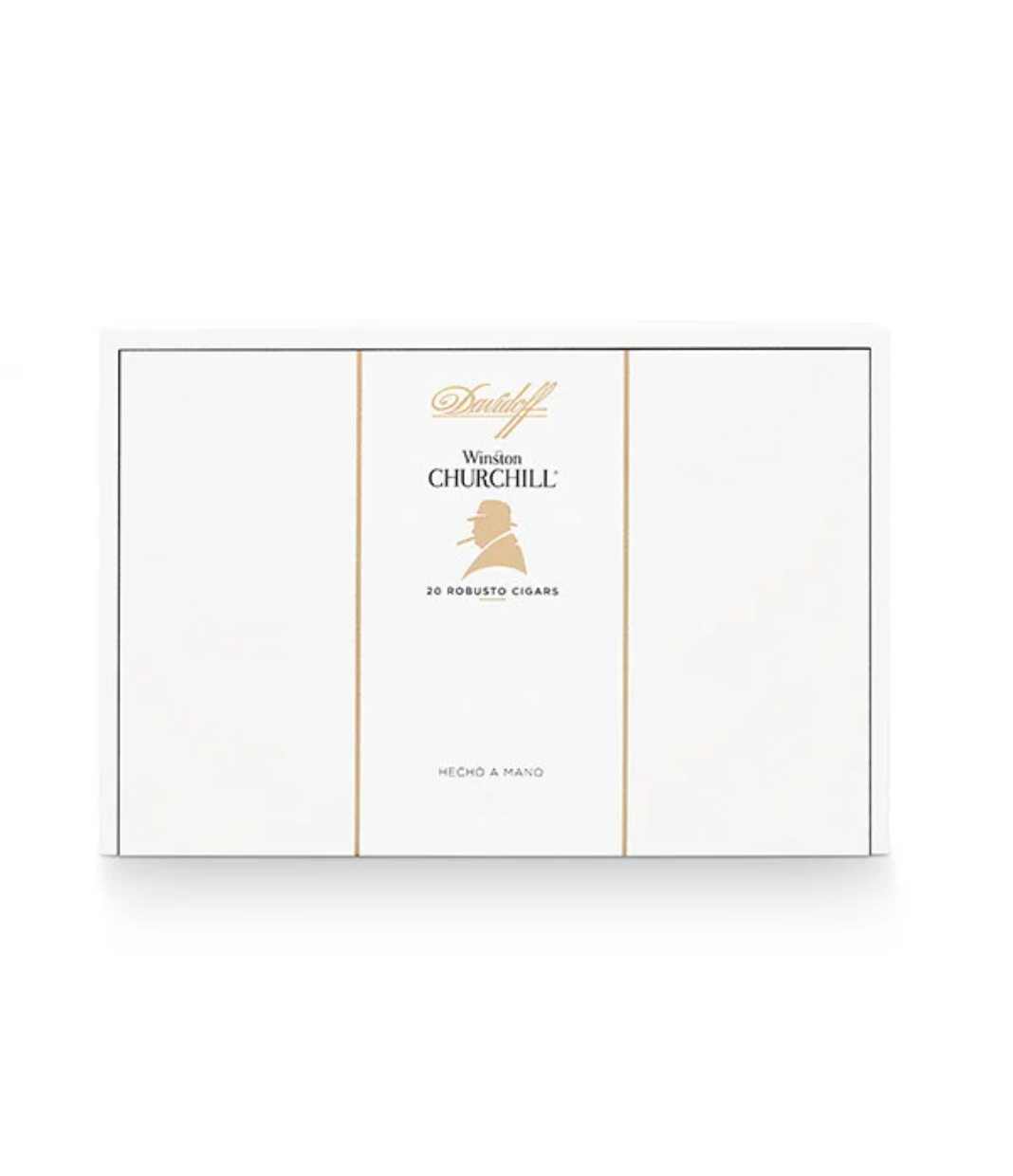 Davidoff Winston Churchill Robusto Cigar Box View 3 from AuCigars, premium Cuban cigar