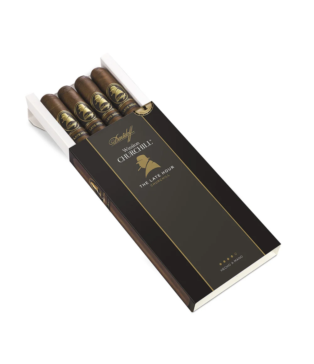 Davidoff Winston Churchill The Late Hour Churchill Cigar Box View 2 from AuCigars, premium Cuban cigar