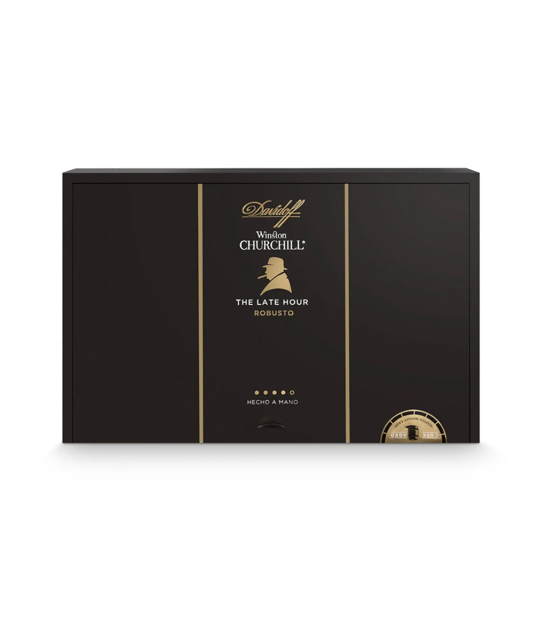 Davidoff Winston Churchill The Late Hour Robusto Cigar Box View 4 from AuCigars, premium Cuban cigar